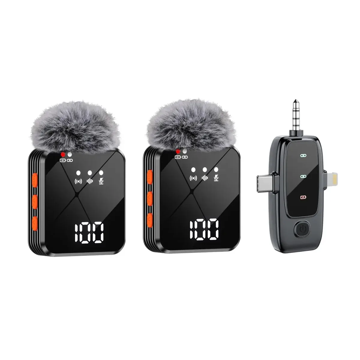 a13 3-in-1 Smart Wireless Lavalier Microphone System