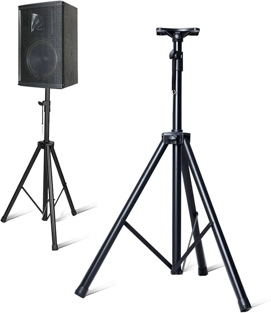 Heavy-Duty Tripod Audio Speaker Stand