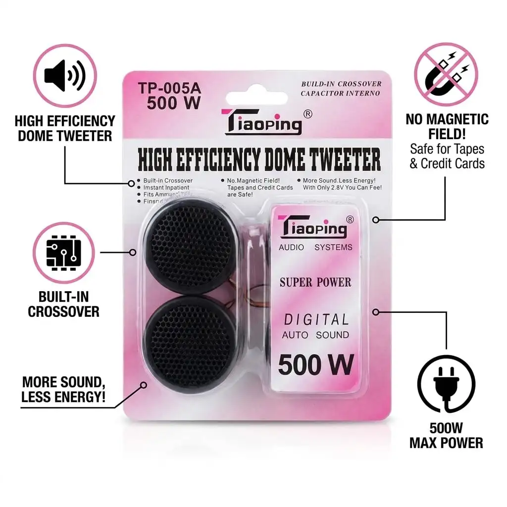 Samtoni Professional High-Frequency Audio Tweeter Speaker