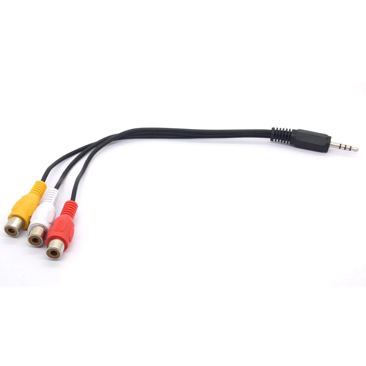Mini Receiver 3.5mm Jack to 3-RCA AV Audio Video Cable
