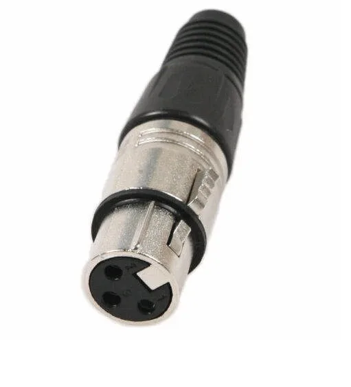 جك وموصل XLR احترافي اقتصادي لكابلات المايكروفون