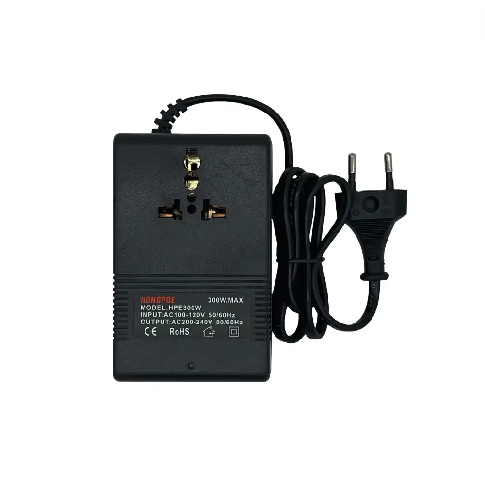 محول خفض الجهد الكهربائي بقوة 200 واط (من 220V إلى 110V)