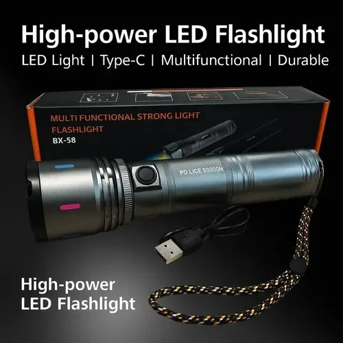 كشاف يدوي LED موديل bx57