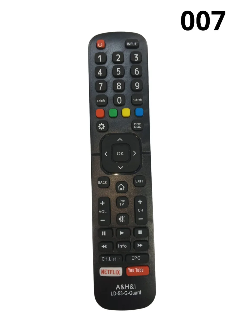 Remote Control for G-Guard LED Smart TV