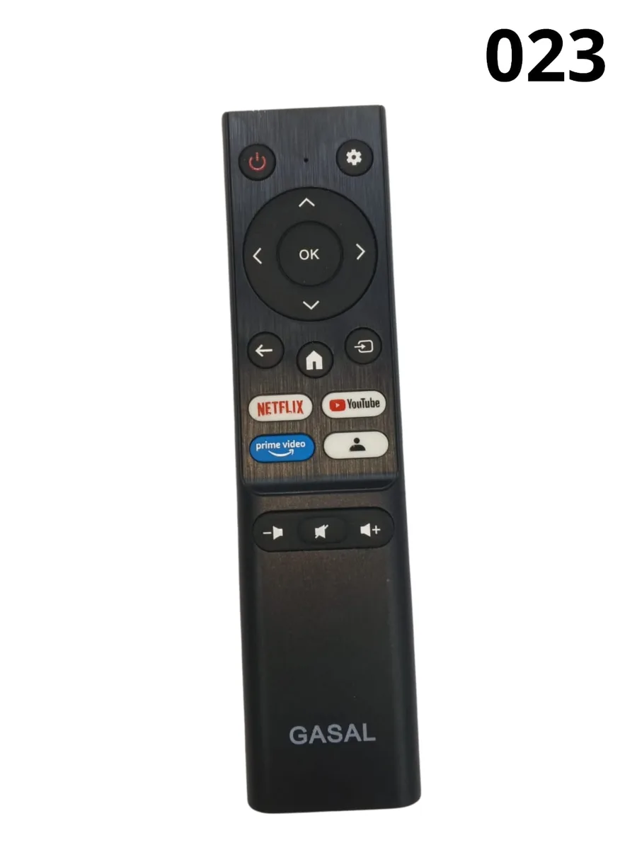 Remote Control for Gazal LED Smart TV