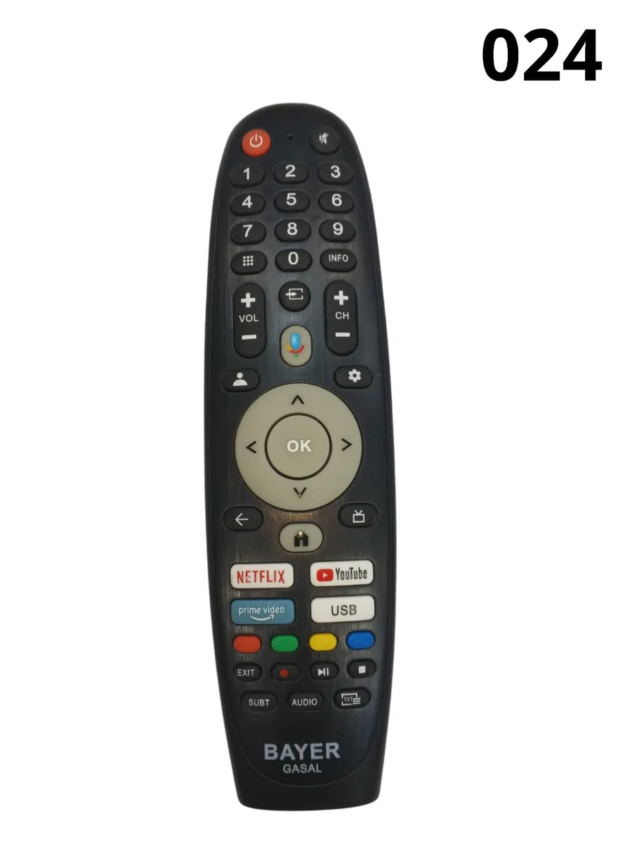 Remote Control for Gazal LED Smart TV
