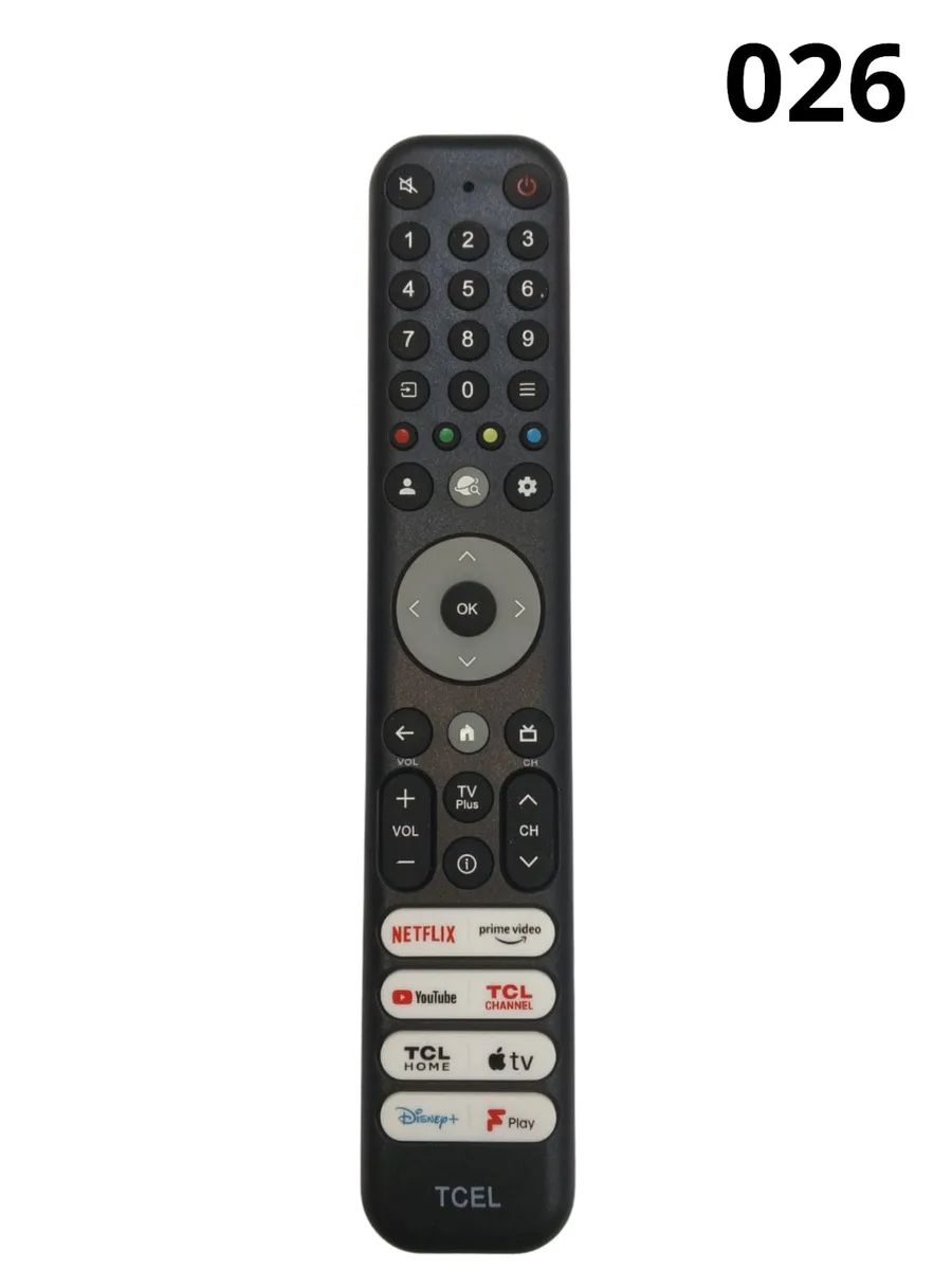 Remote Control for TCL LED Smart TV