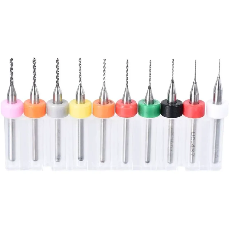 Mini PCB Drill Set 0.3 – 1.2 mm (10 pcs)