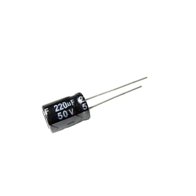 220 uF 50 V Electrolytic Capacitor