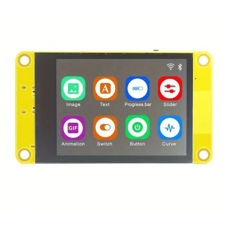 ESP32-2432S022C LVGL With 2.2″ Capacitive Touch Screen