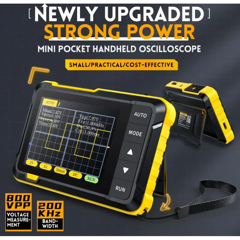 FNIRSI DSO-152 2.8″ Mini Pocket Handheld Digital DSO Oscilloscope