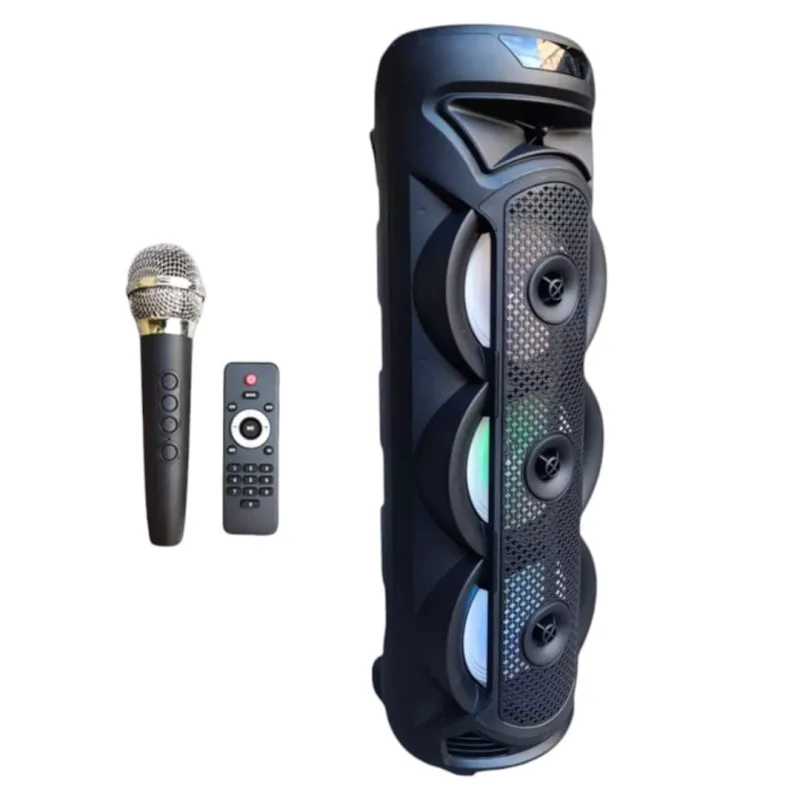 Triple 8″ Portable Bluetooth Speaker