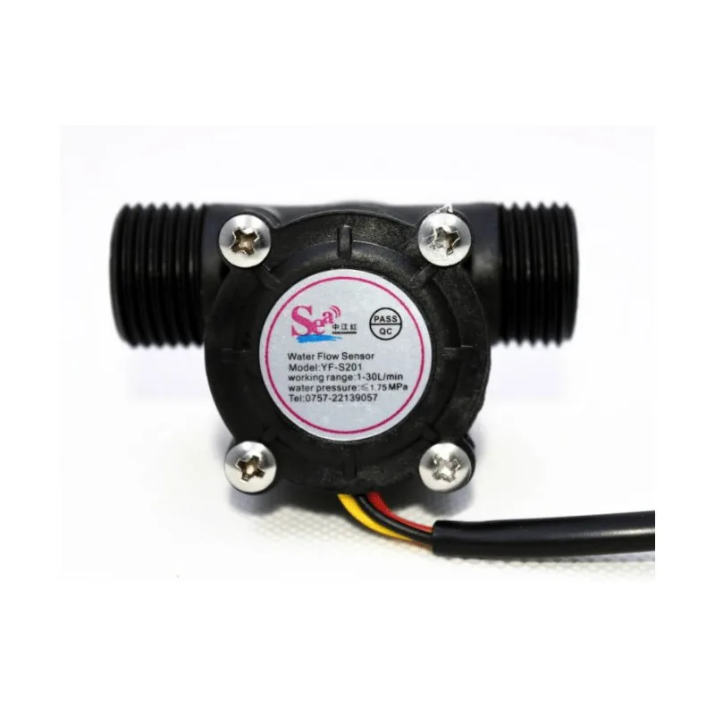 YF-S201 3/4″ Water Flow Sensor