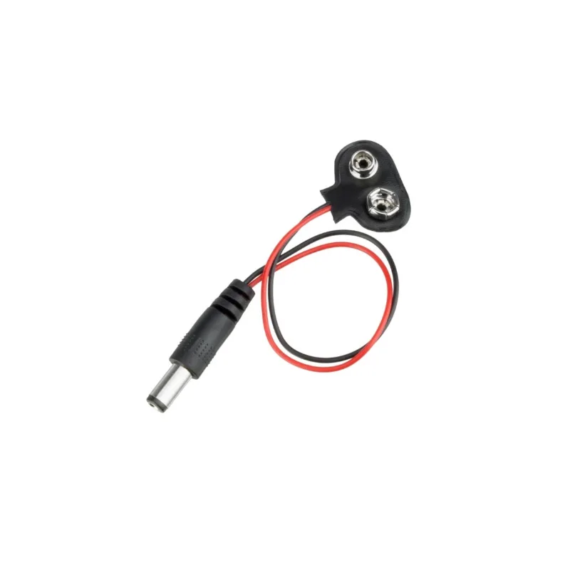 9V Battery Connector with DC Jack